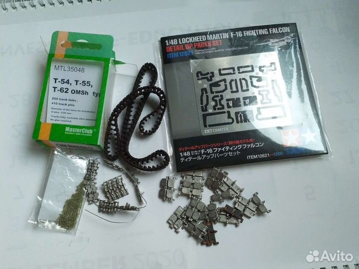 Траки Т-54, Abrams, M3. FF-16A, Elefant