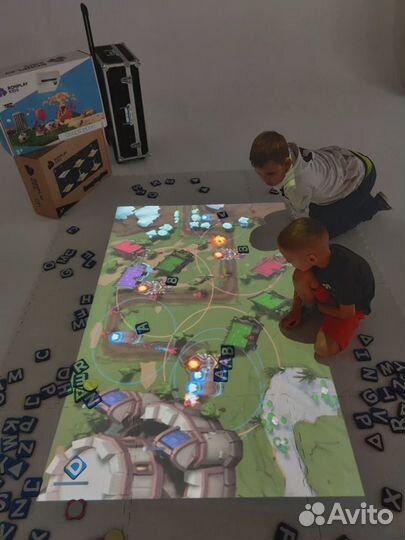 Детский интерактивный сенсорный пол