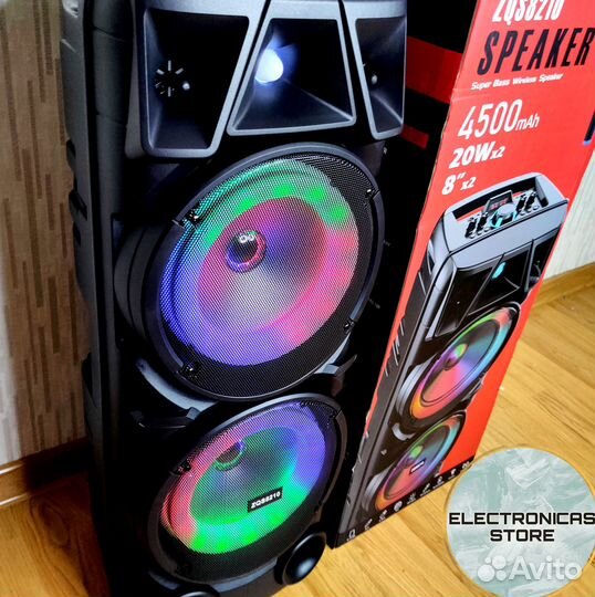 Портативная Колонка Большая ZQS-8210