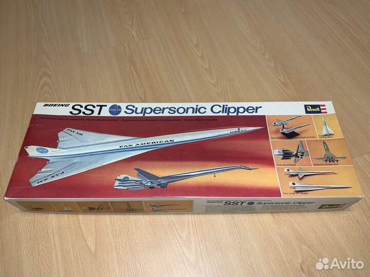 Revell Boeing SST Supersonic Clipper PanAm, 1/200