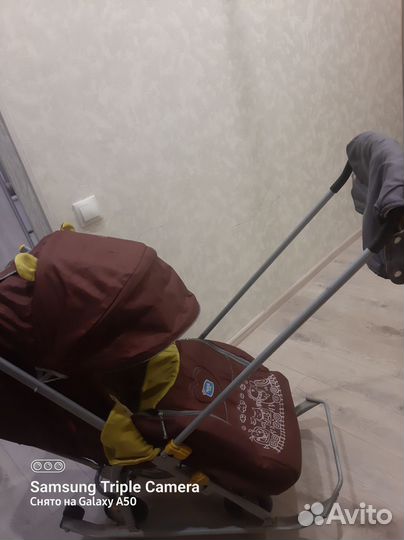 Санки коляска ника