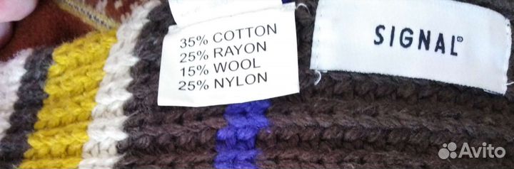 Шарф Брендовый Signal новый