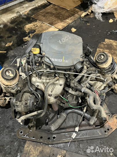 Двигатель рено логан 1,6 8 клап