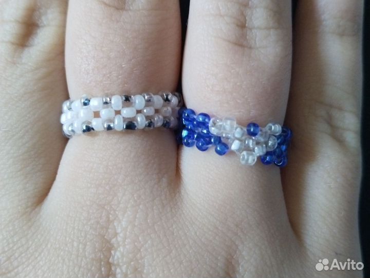 Колечки из бисера