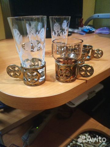 Стаканчики и подстаканники СССР