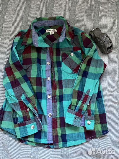 Рубашки 116, 122 zara, next галстуки подтяжки