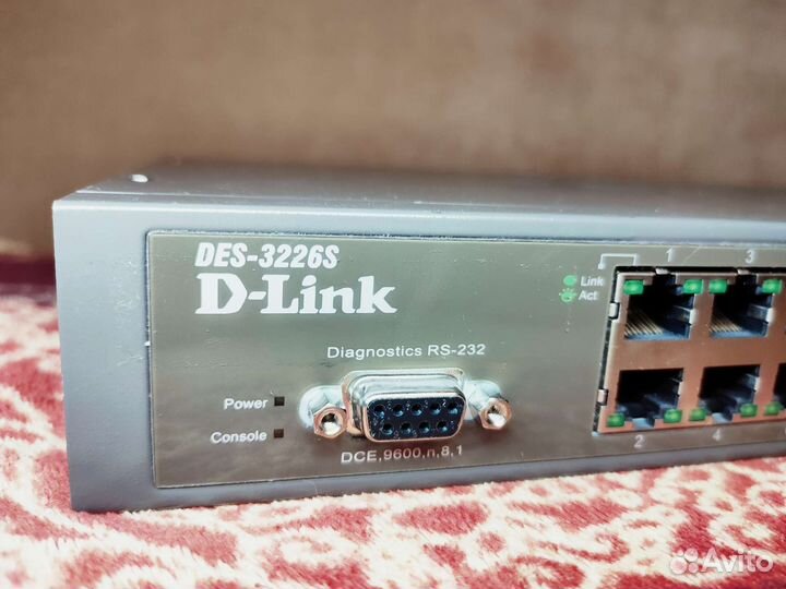 Коммутатор D-Link 24 портовой