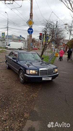 Mercedes-Benz S-класс 2.6 AT, 1986, 5 000 км
