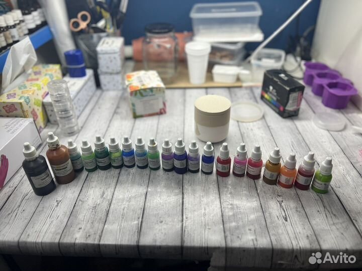 Красители и отдушки для мыловарения