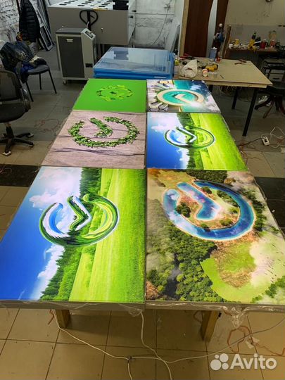 Объёмные световые буквы, наружная реклама, вывески