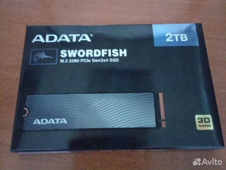 SSD adata 2tb новый