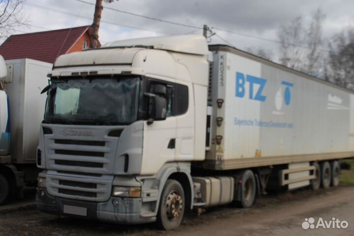 Scania R420 с полуприцепом, 2007