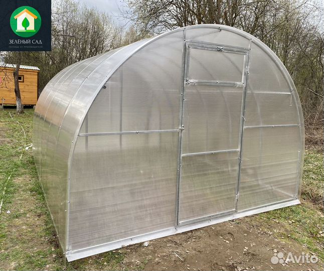 Теплица из поликарбоната оцинкованная