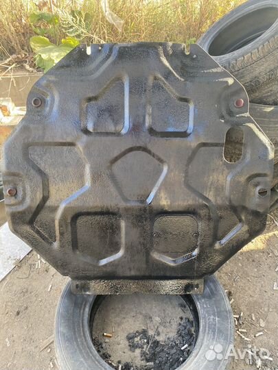 Защита картера mitsubishi outlander 3