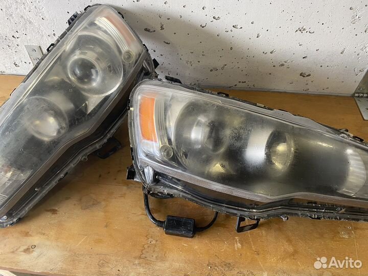 Фары на lancer 10