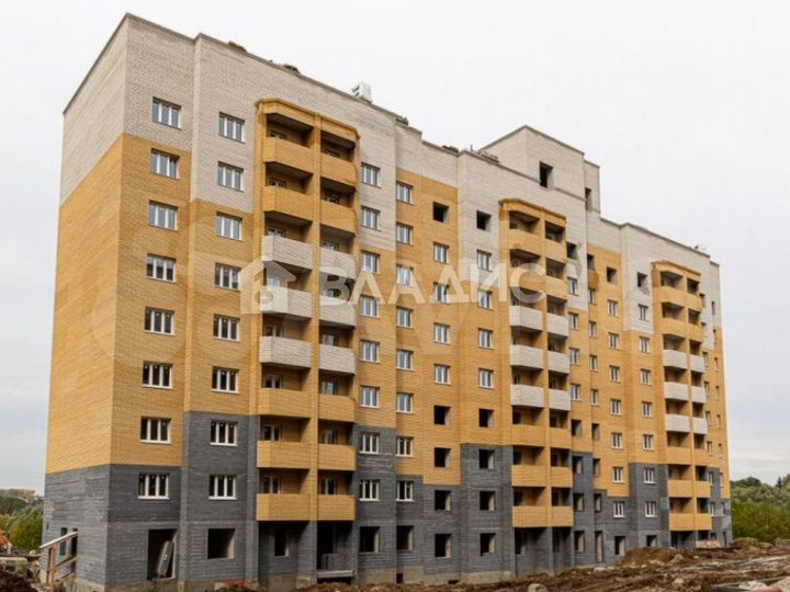 2-к. квартира, 54,3 м², 9/9 эт.