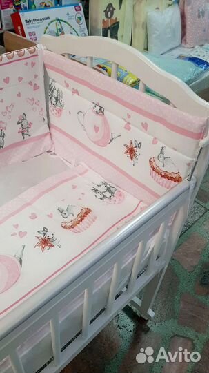 Бортики в детскую кроватку (новые)