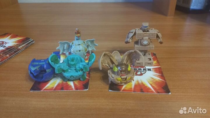 Бакуганы и карты