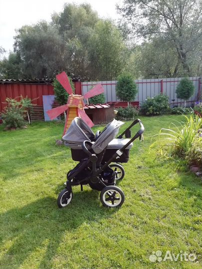 Продам коляску для двойни Bugaboo Donkey Twin
