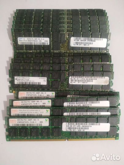 Серверная оперативная память sdram DDR DDR2