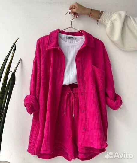 Костюм двойка женский с шортами