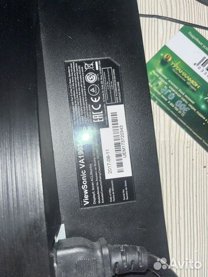 Монитор viewsonic 19