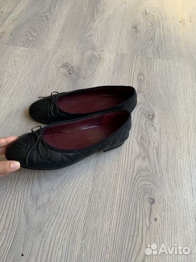 Туфли балетки chanel