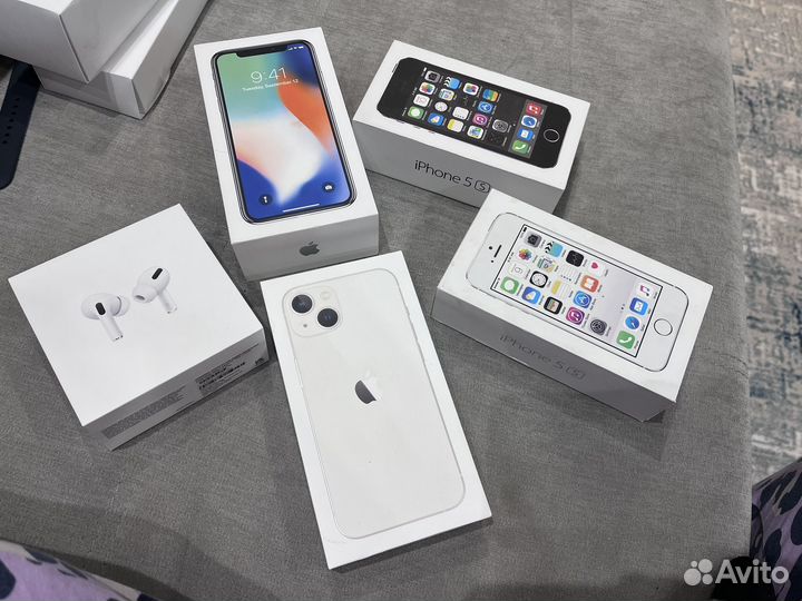 Коробки от техники apple