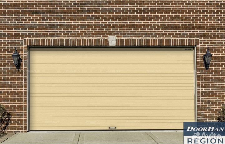 Гаражные секционные ворота
