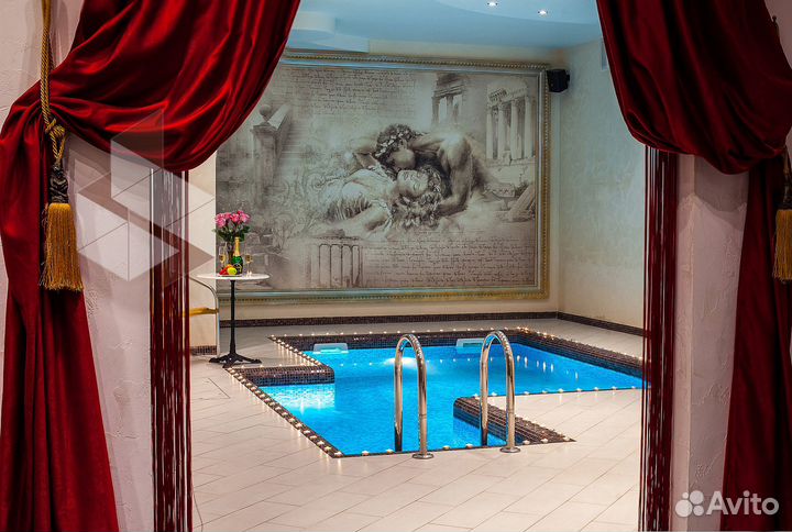 Аренда Баня Сауна с бассейном в центре спа