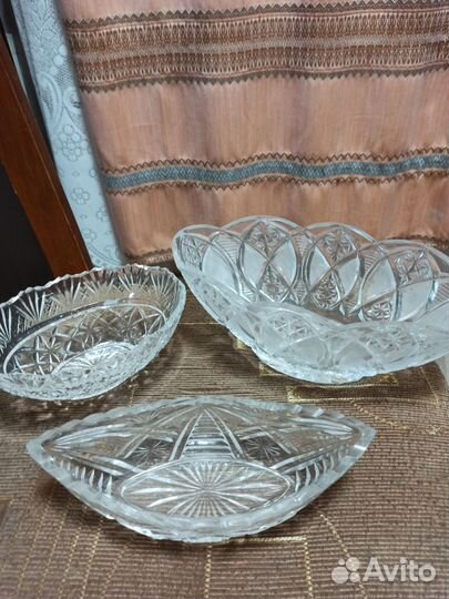 Хрустальная посуда СССР