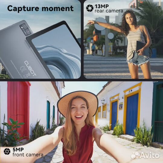 Планшет Cubot Tab 40 128Гб\8Гб (+8гб RAM)\Глобальн