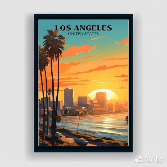 Постер Los Angeles (А3)