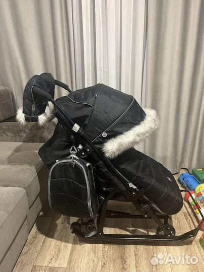 Коляска санки