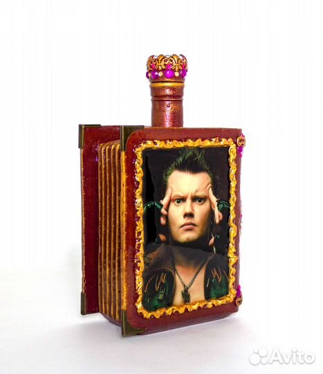 Бутылка-книга\подарок. Король и Шут, Горшок, Князь