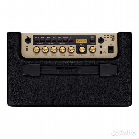 Гитарный комбо усилитель Marshall code 25