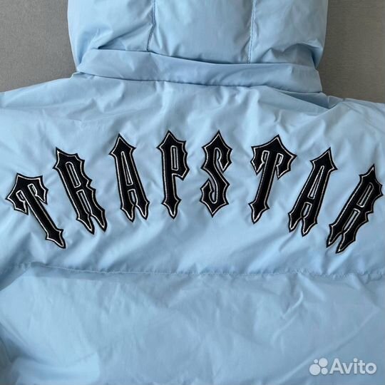 Пуховик Trapstar голубой