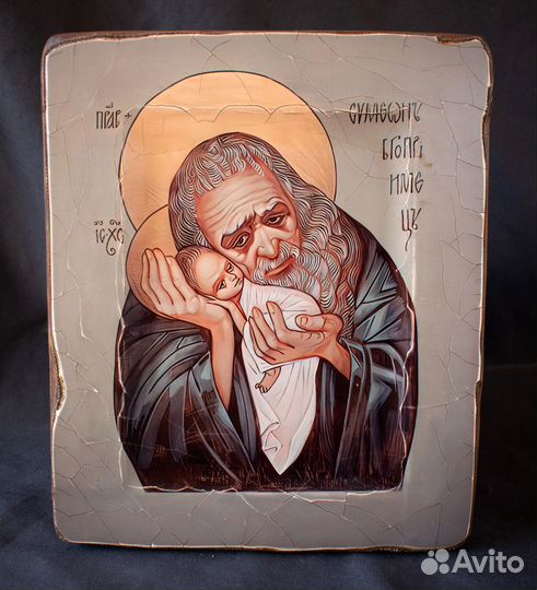 Икона деревянная 