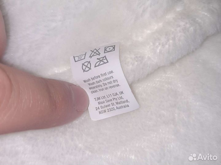 Плед детский плюшевый