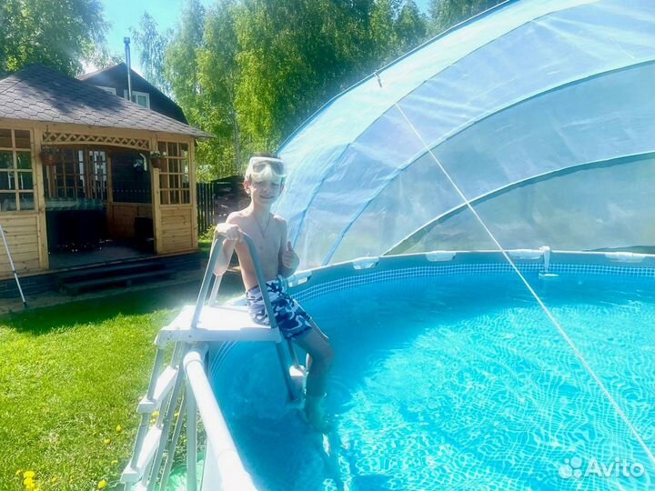 Купол для бассейна, тент для бассейна