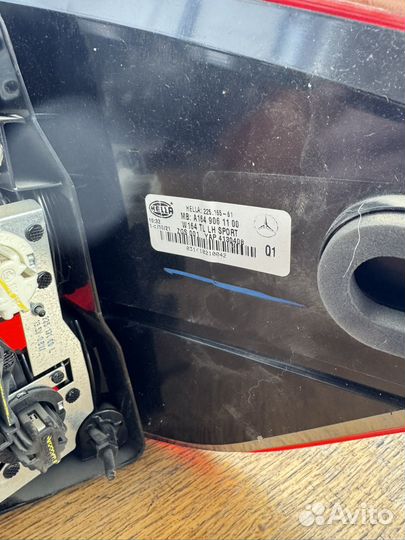 Задний фонарь Mercedes-Benz W164