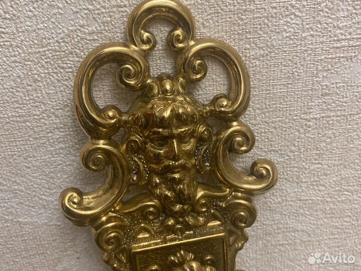 Держатель, украшение из латуни