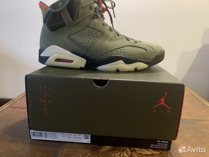 T ravis Scott Air Jordan 6 Retro 