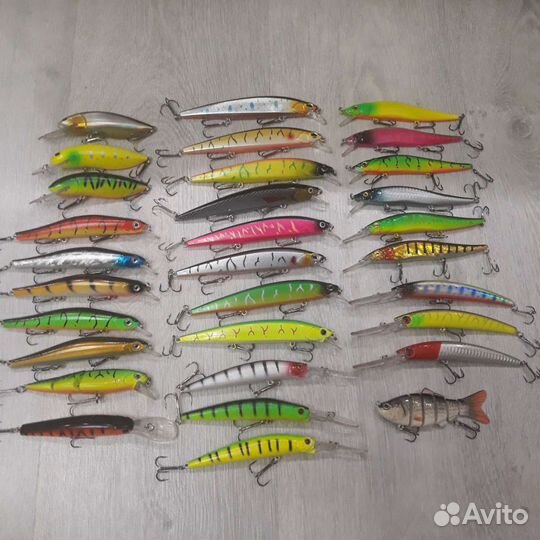 Воблеры, попперы,джиг