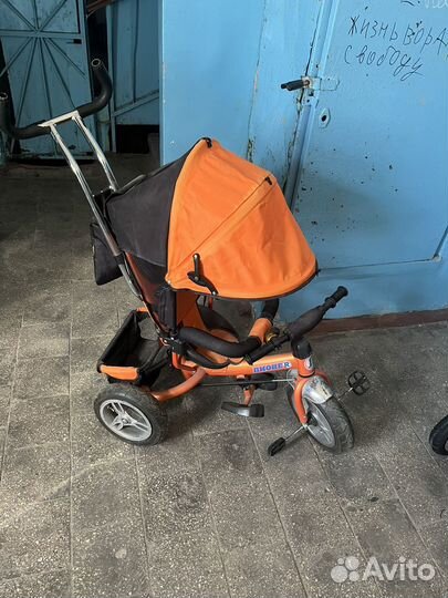 Коляска велосепед