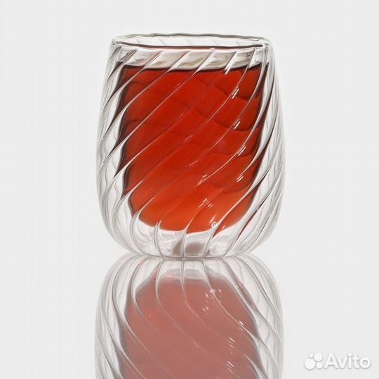 2 шт. Стакан стеклянный с двойными стенками Magist