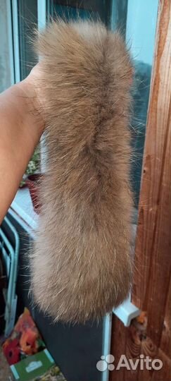 Воротник.Енот.Опушка от капюшона