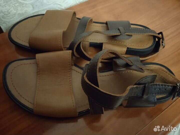 Сандалии женские натуральная кожа 40 размер