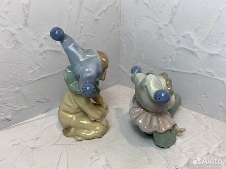 Фарфоровые фигурки клоунов, Испания