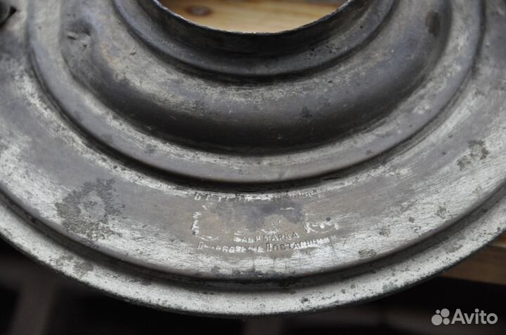 Самовар на дровах медный